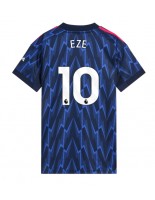 Arsenal Eberechi Eze #10 Vieraspaita Naisten 2025-26 Lyhythihainen